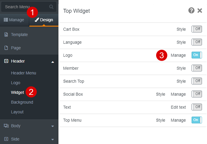 Mengatur Set Menu, Logo, Dan Widget - MakeWebaEasy Blog