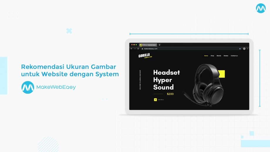 Rekomendasi Ukuran Gambar Website Dengan Sistem MakeWebEasy ...