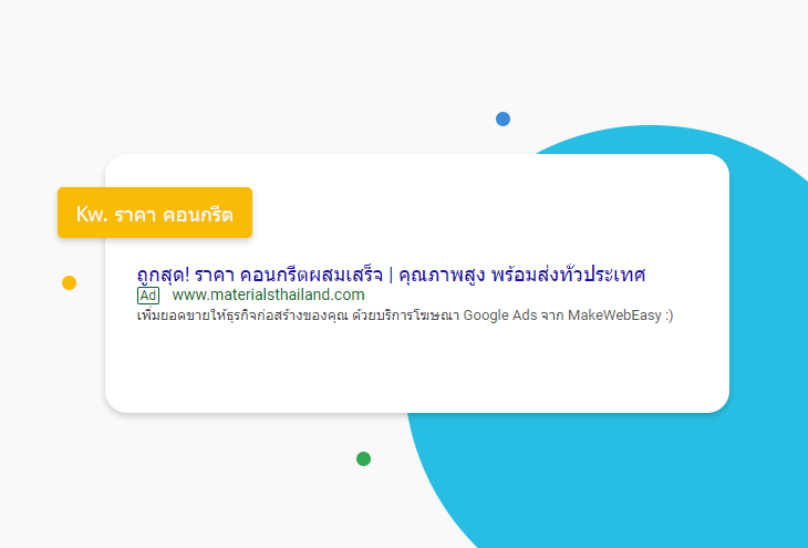 1 Ad Group 1 Keyword จะช่วยให้คุณเขียนคำโฆษณา Google Ads ได้ง่ายขึ้น