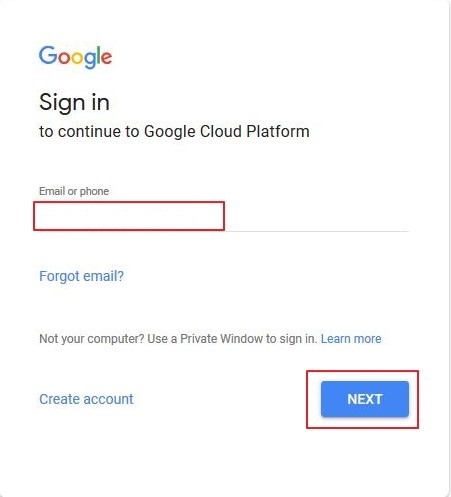 ทำการ Login เข้าใช้งานด้วยบัญชี Gmail เพื่อเข้าถึง Google 